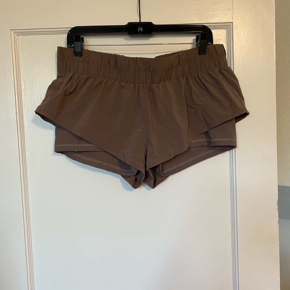 POPFLEX Athletic Shorts in “Iron” - Large